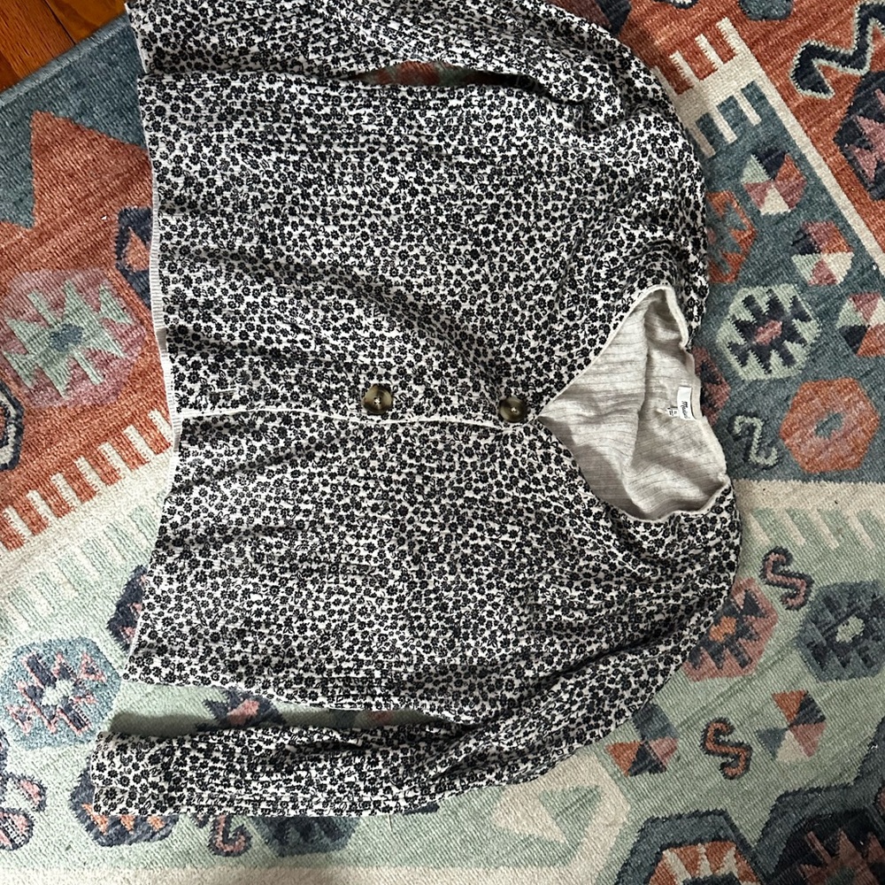 Madewell Cozy Knit Sweater in Cream